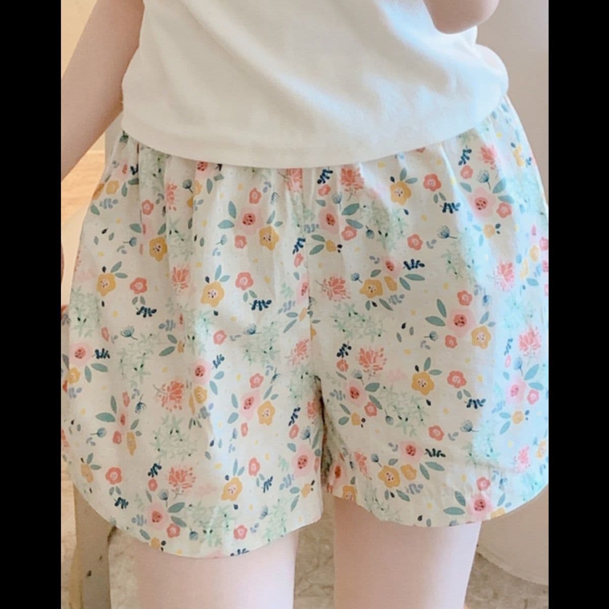 レディース ルームウェア 花園おやすみショートパンツ