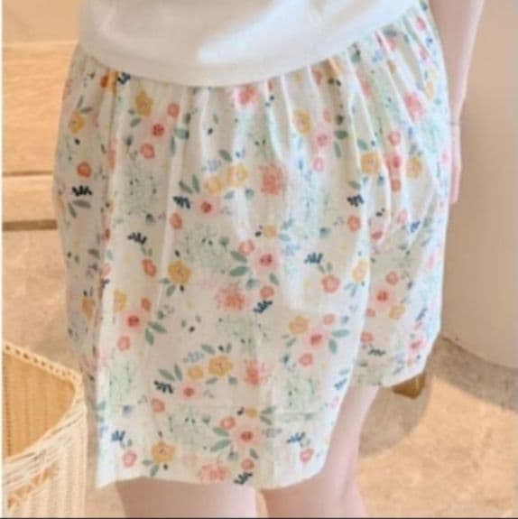 レディース ルームウェア 花園おやすみショートパンツ