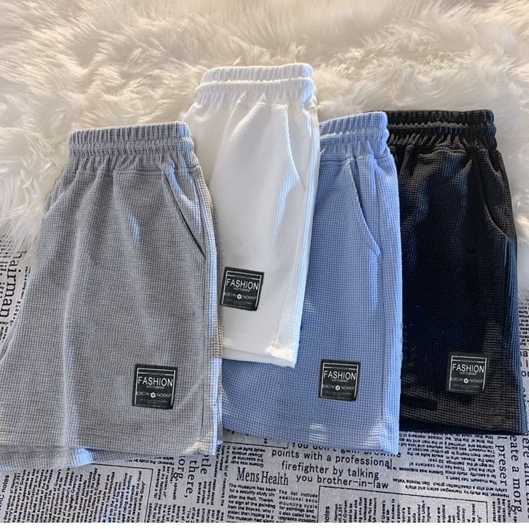 レディース ルームウェア ワッフル素材なめらかショートパンツ
